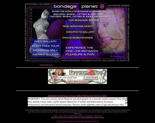 bondage planet