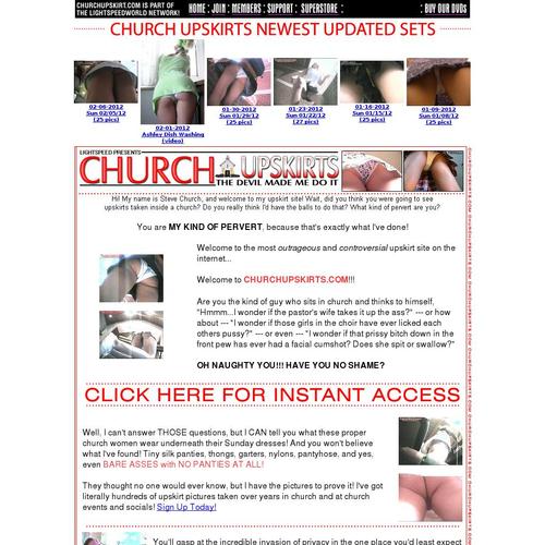 church upskirts