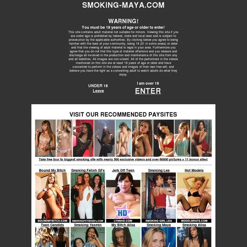 smoking maya
