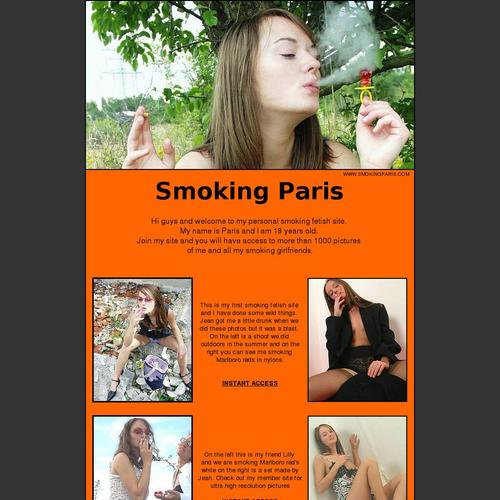 smoking paris