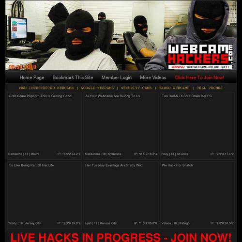 webcam hackers